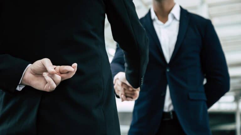 employee lying to employer