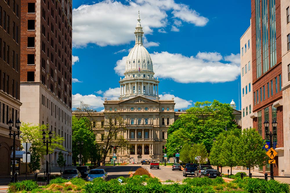 Lansing, MI Capital Building.